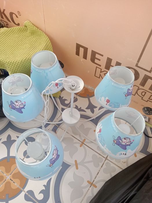Люстра в детскую комнату