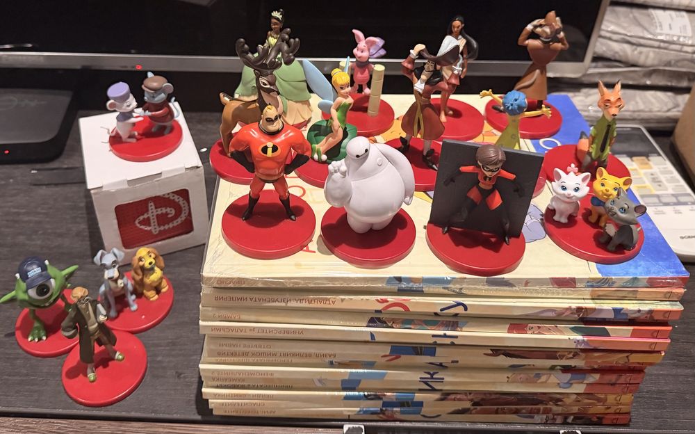 Нова Колонка + фигурки с книжка