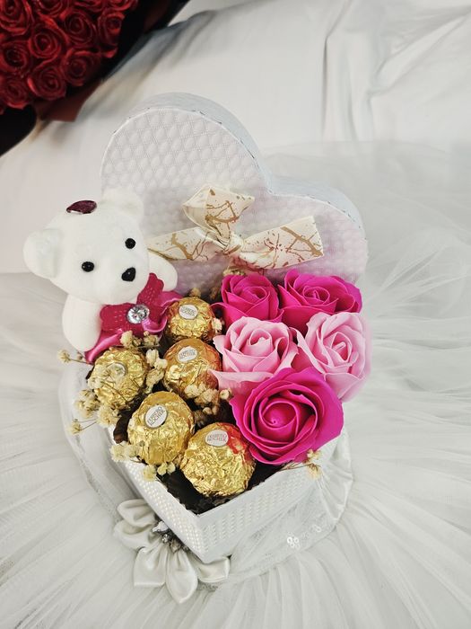 Aranjamente si buchete flori de sapun