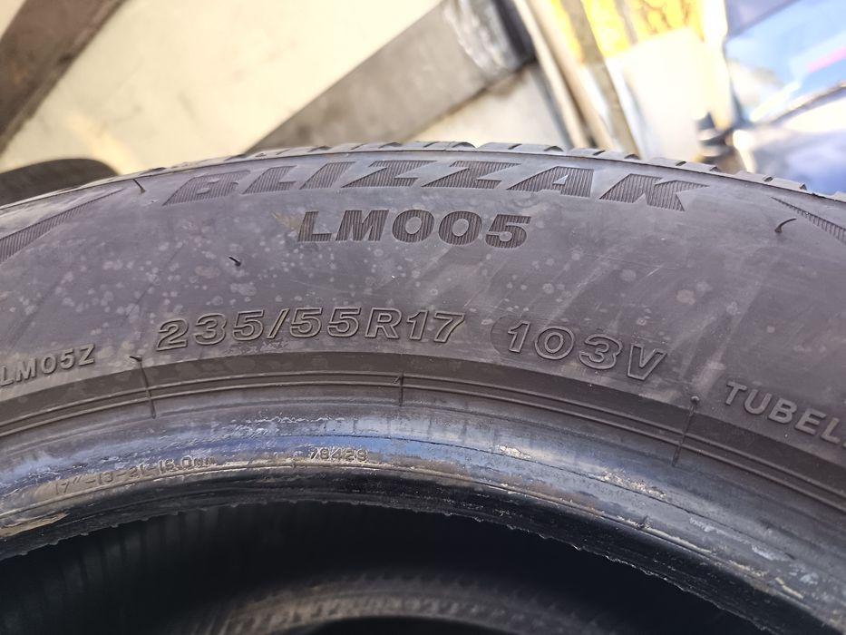 Anvelope MS iarna 235 55 17 Bridgestone 2021 5.5-6mm