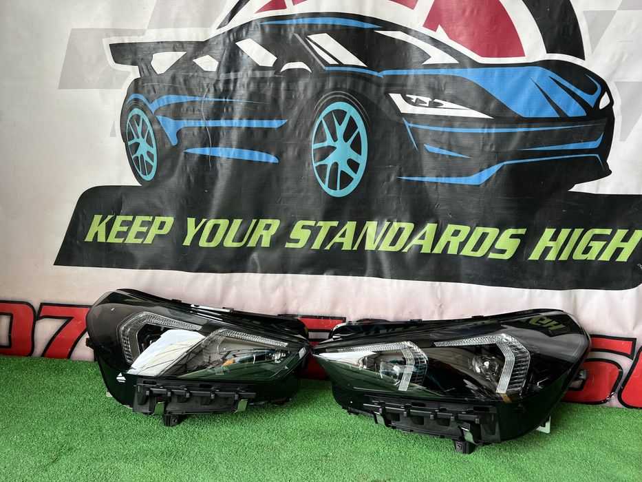 Bmw X1 U11 Set Faruri Far Stanga-Dreapta Full Led Shadowline