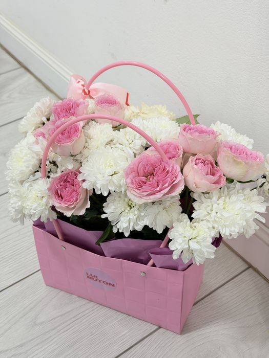 свежие цветы все по 5000 тг