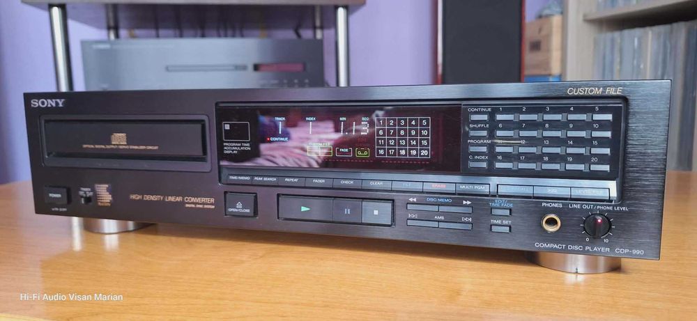 CD Sony CDP-990 Cu Telecomanda+Manual utilizare