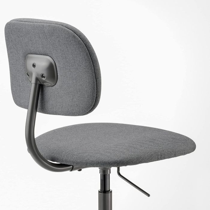 Scaun rotativ, Ikea Bleckberget, gri inchis, folosit, in stare bune, 12 buc.