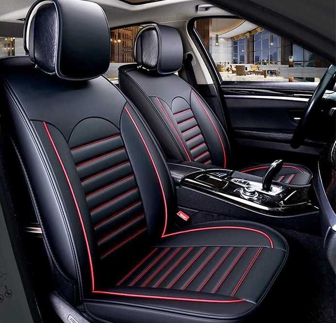 Кожени универсални калъфи за седалки тапицерия автомобил кола