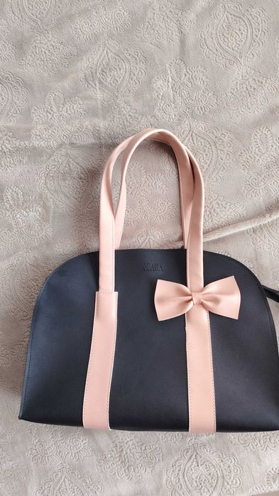 Дамска чанта с Розова панделка