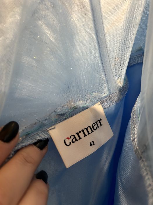 Светлосиня рокля