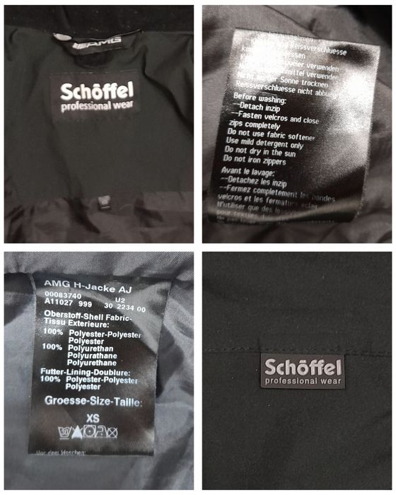 Jachetă funcțională AMG Mercedes-Benz Schoffel Profesional Wear XS / S