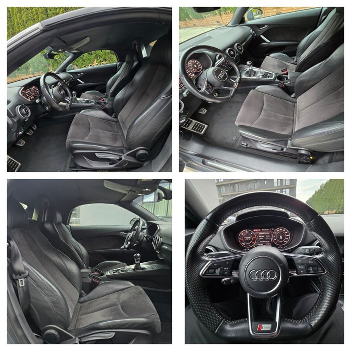 Audi TT Speedster Cabrio S-line, 2.0 TDI, 190 CP, An 2017,Nardo grey!