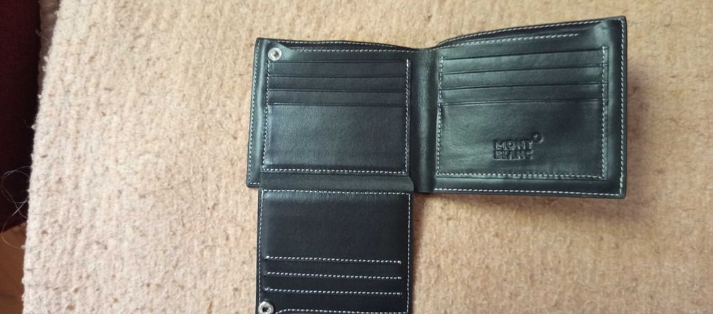 Портмоне Мъжко MONT BLANC оригинално без забележки