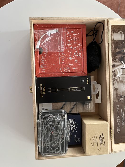 Set de casti pentru audiofili , Final Audio , campfire audio ,kiwiears