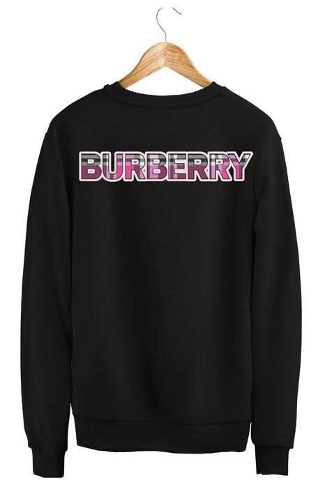 черна блуза burberrry , луксозна блуза , суитчър , суитшърт марков