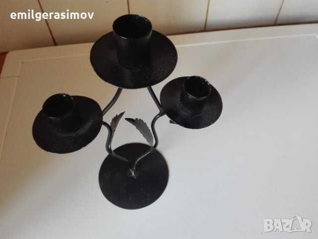 Дърводелско ренде , стенна лампа и свещник.
