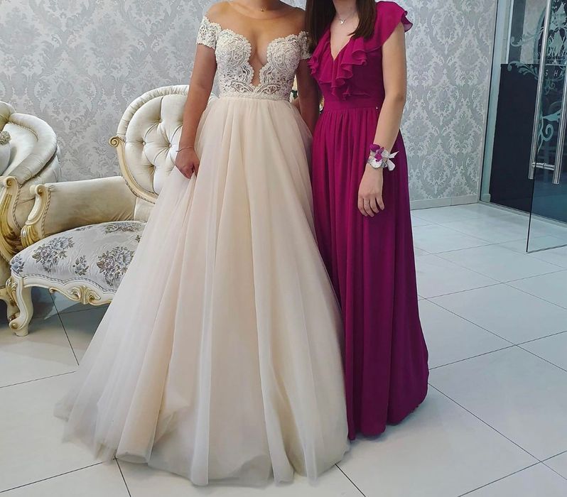 Rochie de mireasa Maya Fashion A-line Marimea 36