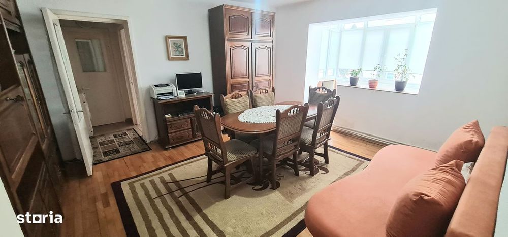 George Enescu-zona Spital- 3 camere etaj 1, mobilat si utilat