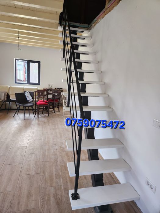 Scari metalice interioare și exterioare