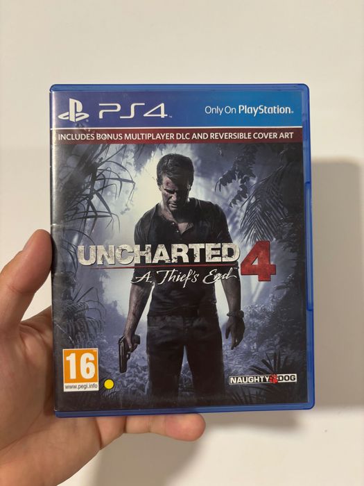 Uncharted 4: A Thief's End PS4 PS5 Playstation 4