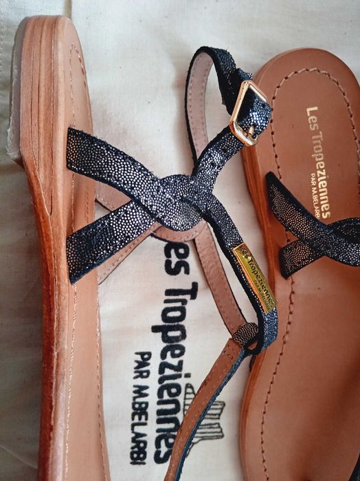 Les Tropeziennes/Nike/Clarks N39 сандали ест.кожа