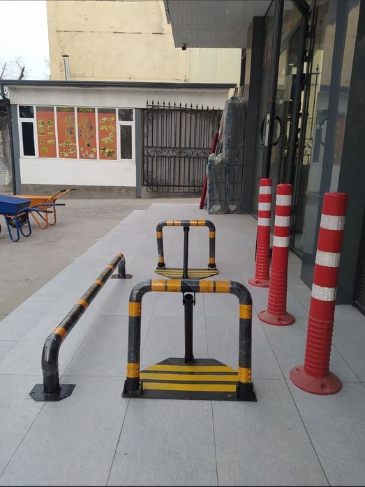 Parkovka parking antiparkin парковка и боковые барьеры антипарковка..