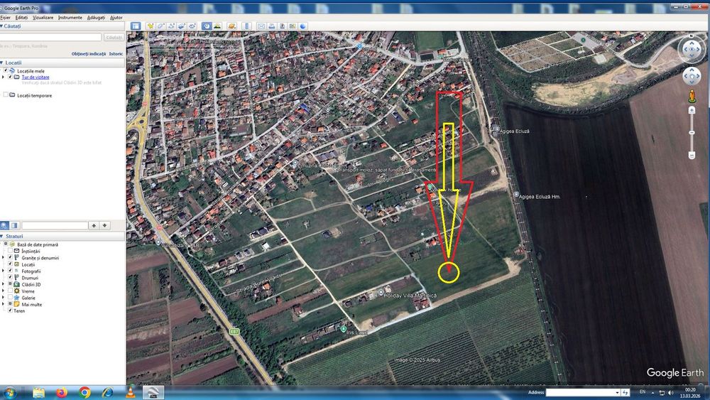 Agigea, teren intravilan 1000mp, pret 25000 e usor negociabil