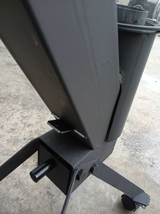 Печка на пелети без Дим