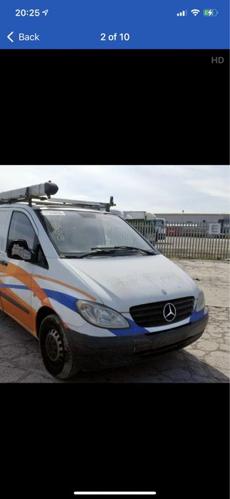 Vas lichid parbriz si vas expansiune mercedes vito w639