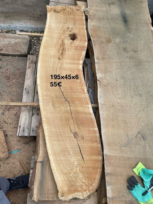 Янове от сух дъб за маси/плотове