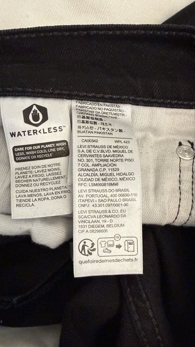 Levi's черен деним