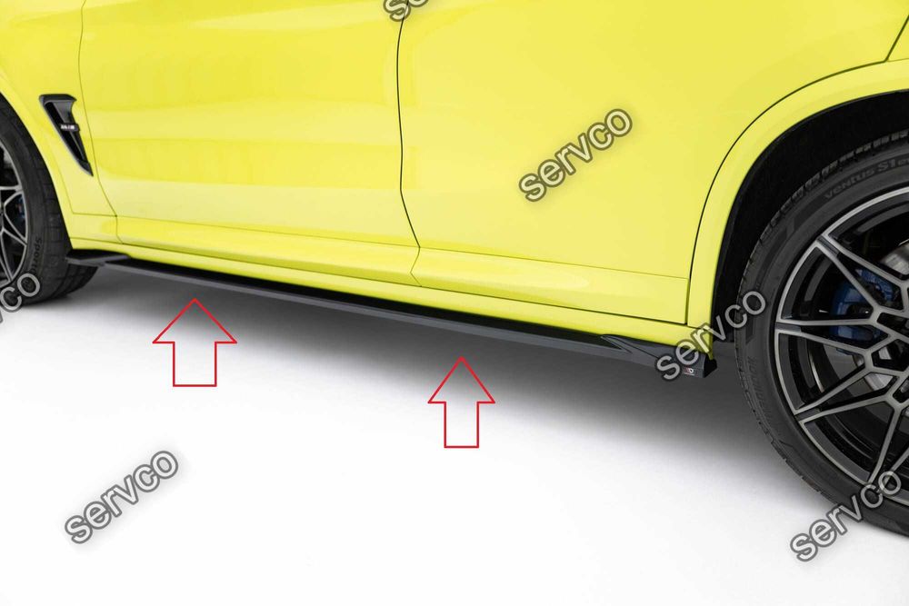 Praguri Bmw X4 M F98 2019- v1 - Maxton Design