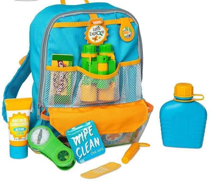 Melissa & Doug Изследователски комплект в раничка за игра сред природата