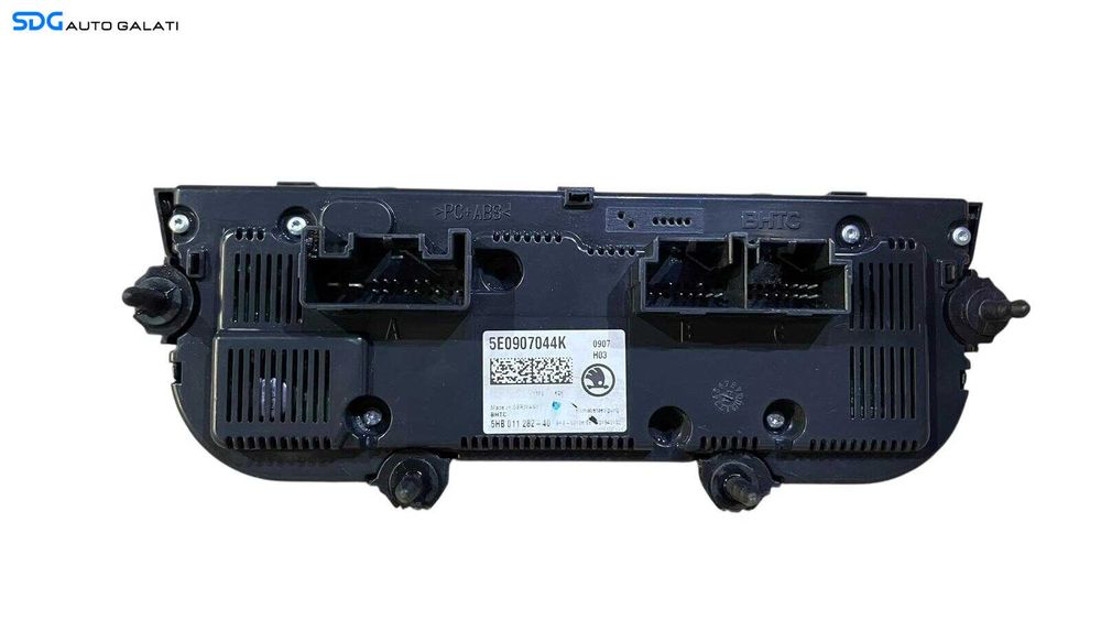 Panou Modul Unitate Comanda AC Aer Conditionat Clima Climatronic Skoda Octavia 3 2013 - 2020 Cod 5E0907044K [LC1205]