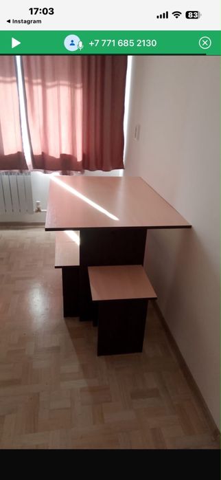 Продам стол с табуретками
