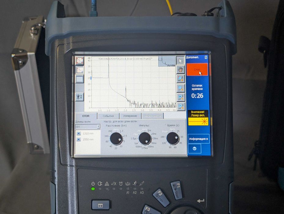 Рефлектометр оптический exfo FTB-200 v2