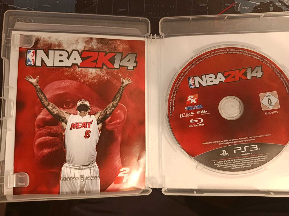 Joc NBA 2K14 PS3 / PlayStation 3 (Complet, LeBron James cover)