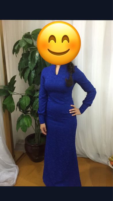 Продам платье длинное для мероприятия