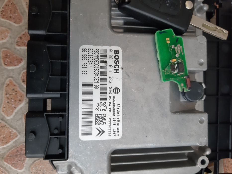 Компютър за Пежо 307 и 407 1.6хди 109к Фейс 2005г Отличен