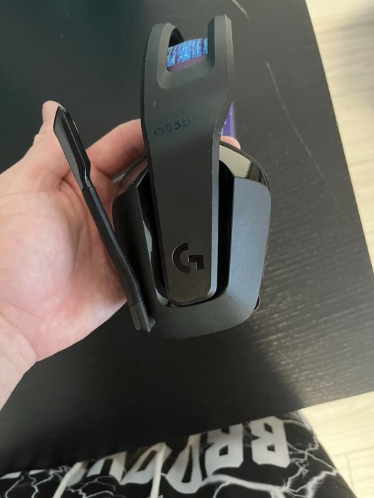 casti logitech g535 wireless aproape noi