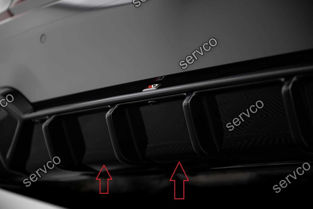 Prelungire difuzor bara spate compatibil cu Bmw Seria 3 M-Pack G20 / G21 2018-2022 v24 - Maxton Design