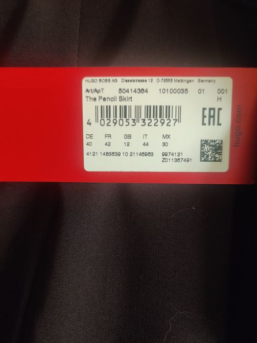 Fusta de dama Hugo Boss 40 negru
