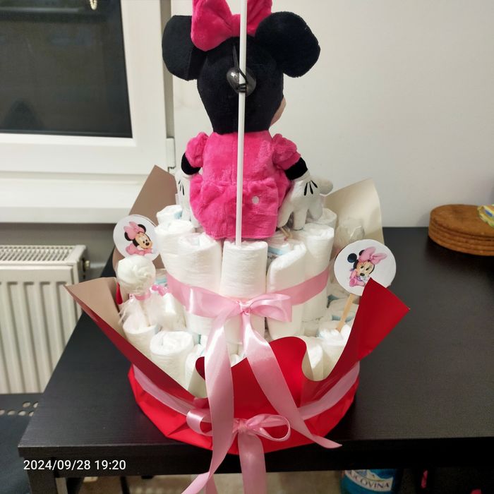 Tort din pampers fete și băieți