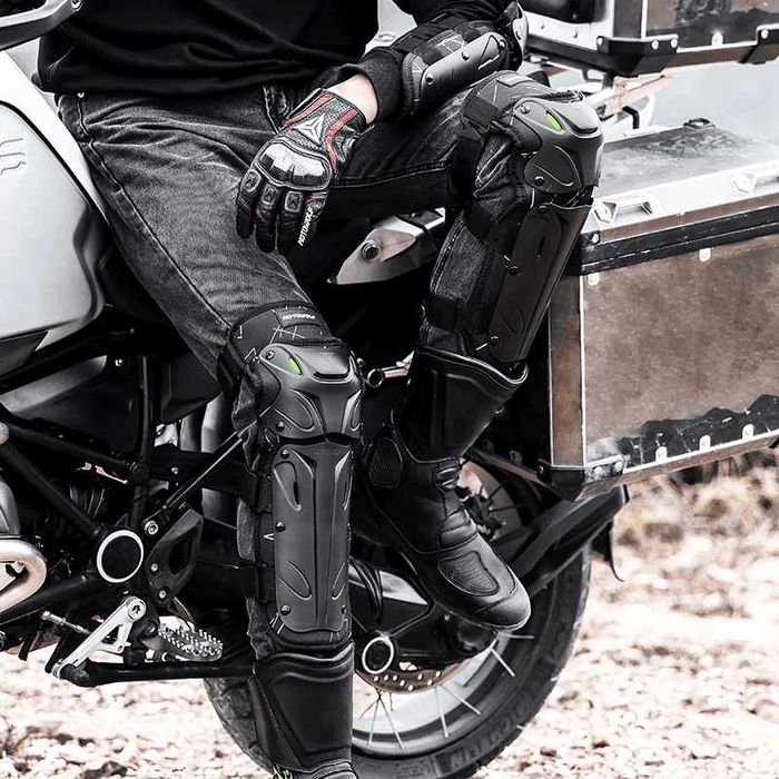 Set genunchiere si cotiere moto  eliberare rapida certificate CE