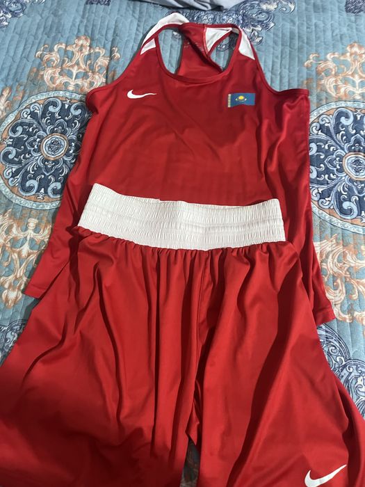 Форма красная dry-fit nike
