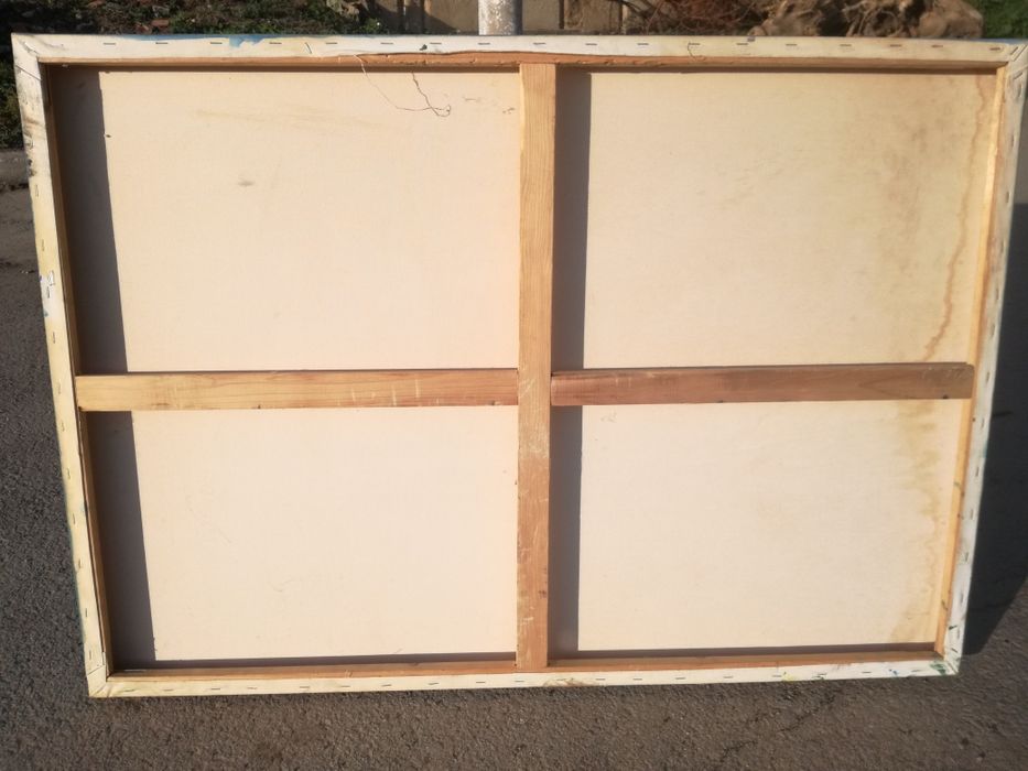 Art Deco Масло бои платно 100-70см авторска от германия