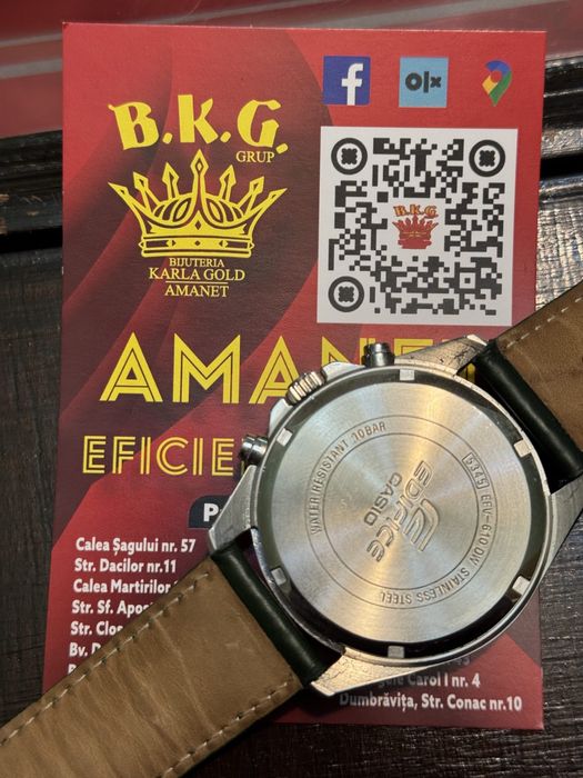 Casio Edifice EFV-610DW Amanet BKG