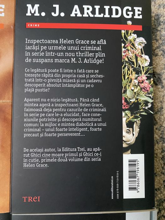 Set 9 carti din seria Helen Grace, M. J. Arlidge