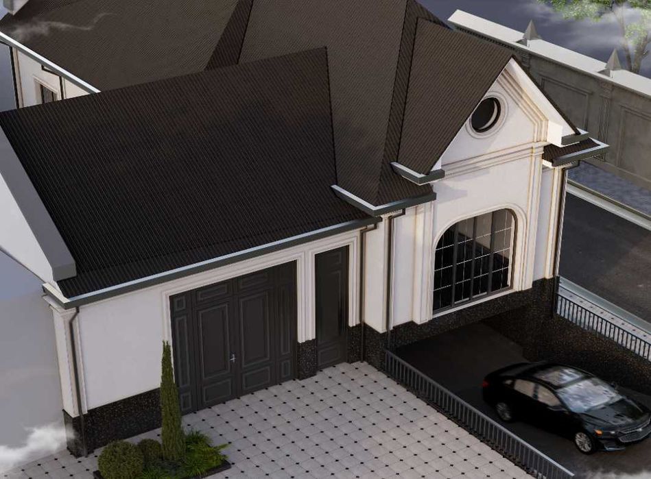 Uy rejasi, chizmalar, 3D vizualizatsiya — AutoCAD/3ds Max