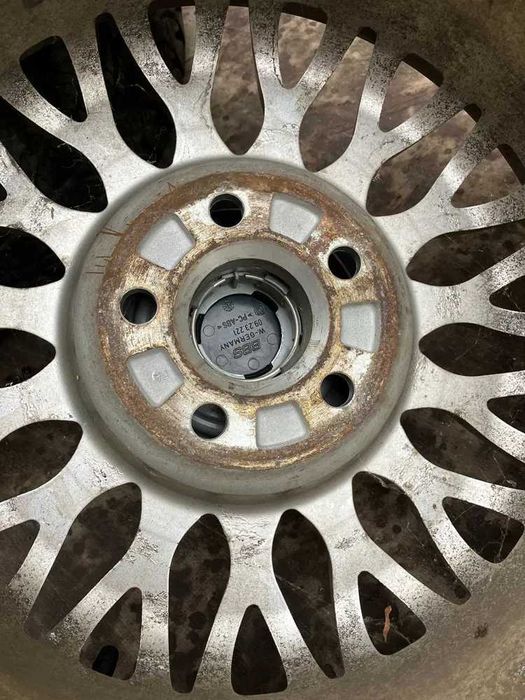 jante  BBS  5 X 100  vw corrado , Audi A3 ... 195/55 R15 anvelop-iarna