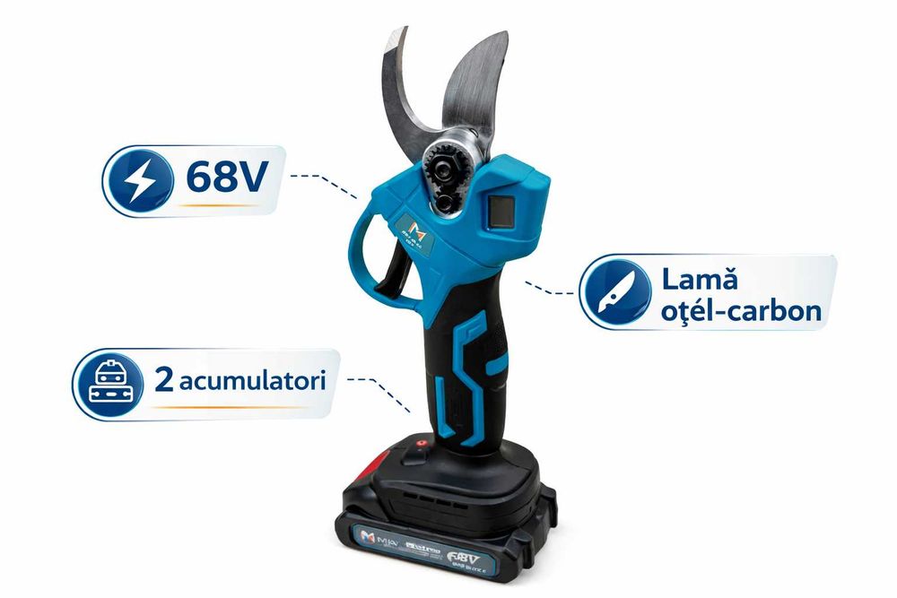 Foarfeca electrica Matrix 68V 2 acumulatori inclusi