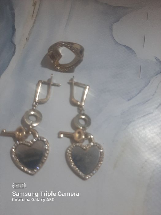 Серги и колечка TIFFANYSCVO