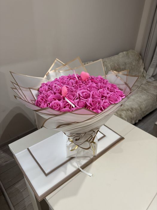 Букет от вечни рози